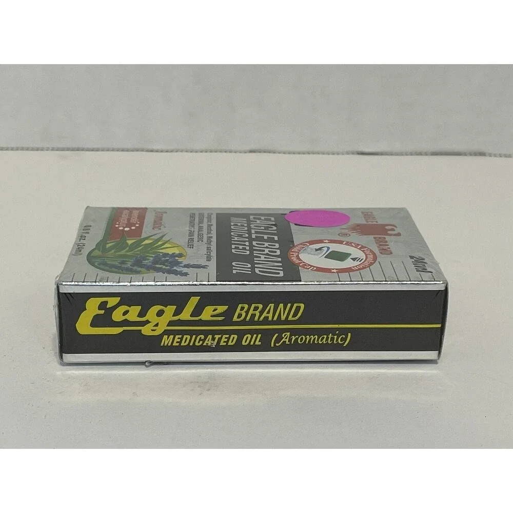 Eagle Brand Medicated Oil Aromatic Lavender‎ Eucalyptus 24ml Pain Relief